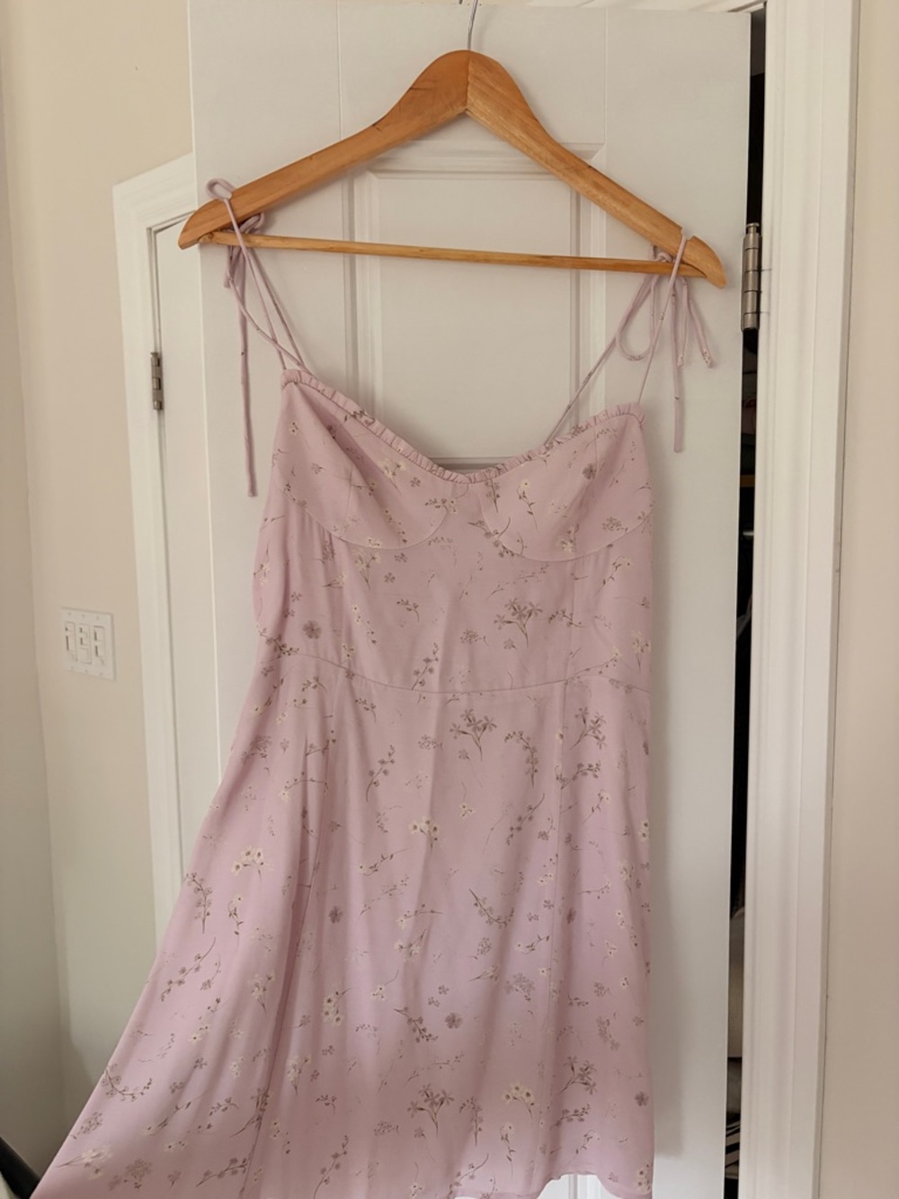 Pale Pink Aritzia Dress